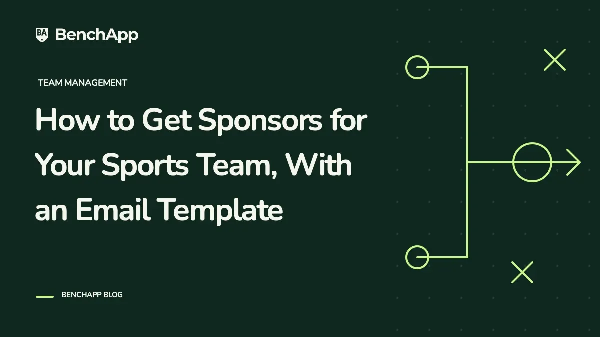 How to Get Sponsors for Your Sports Team, With an Email Template